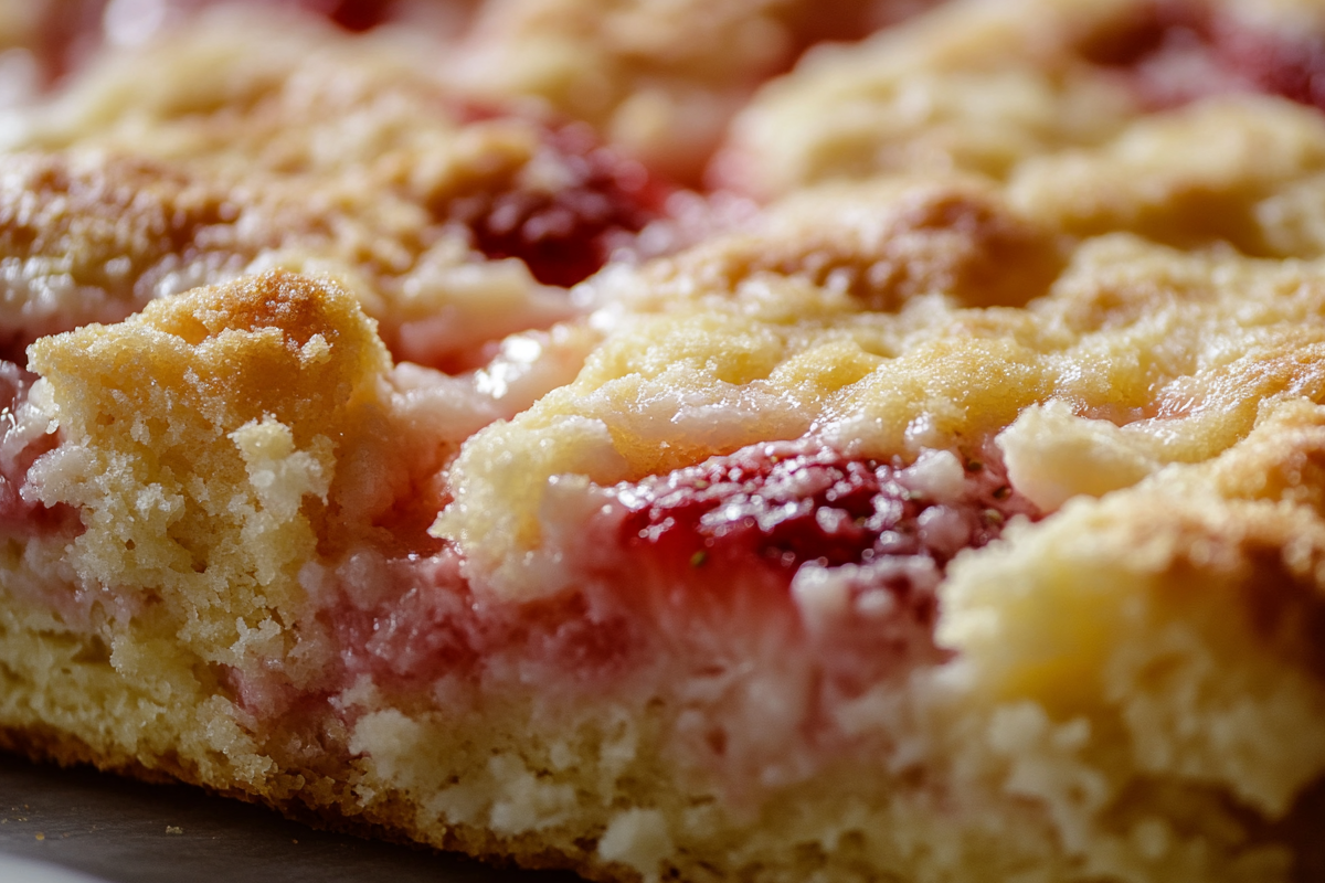 Bisquick strawberry shortcake with fresh strawberries and whipped cream.