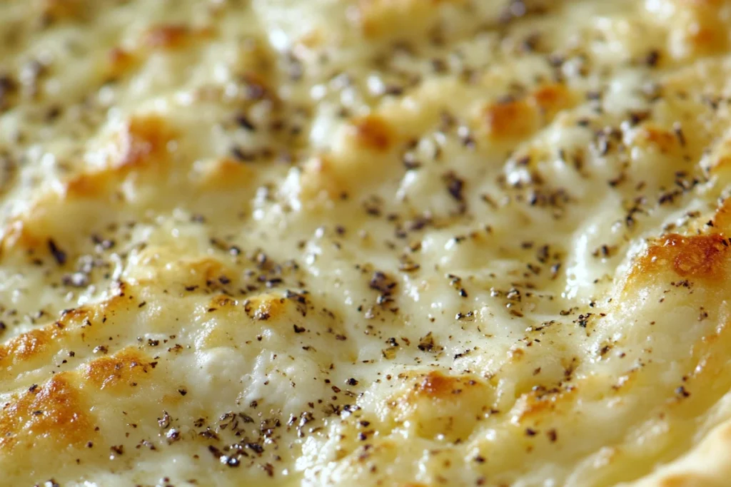 Cottage cheese flatbread with fresh herbs