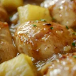 weet Hawaiian Crockpot Chicken with pineapple .