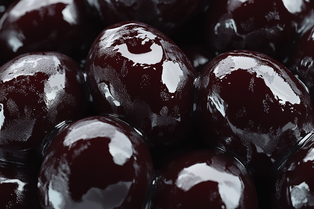 A bowl of Kalamata olives